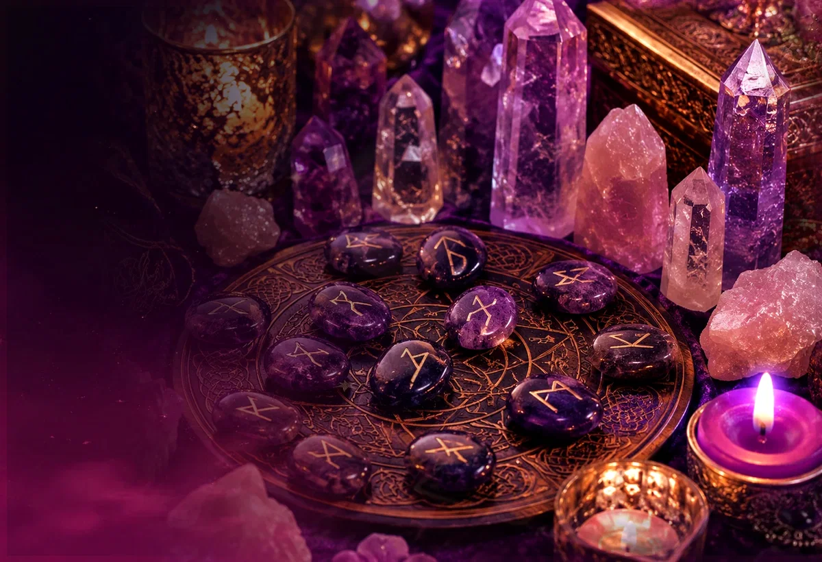 Consulta com Runas e Cristais em Blumenau — imagem do atendimento da Taróloga Serena