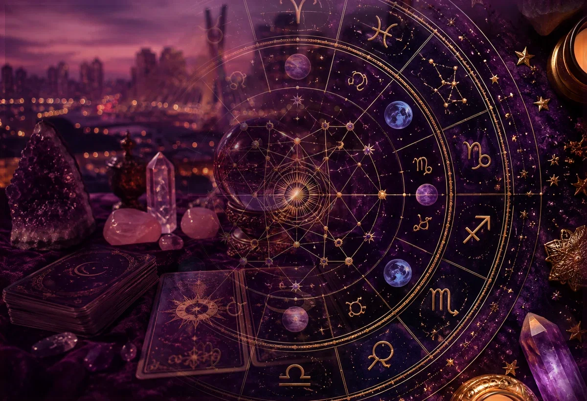 Mapa Astral Completo em Florianópolis — imagem do atendimento da Taróloga Serena